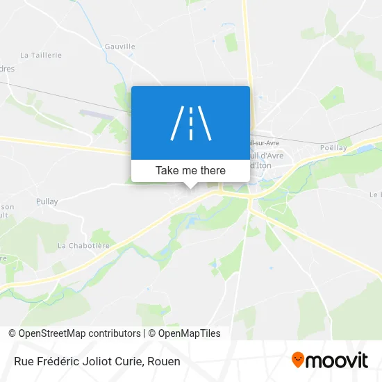 Rue Frédéric Joliot Curie map