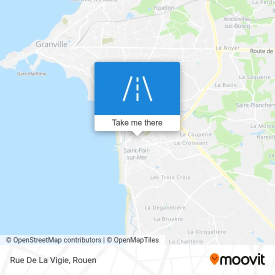 Rue De La Vigie map
