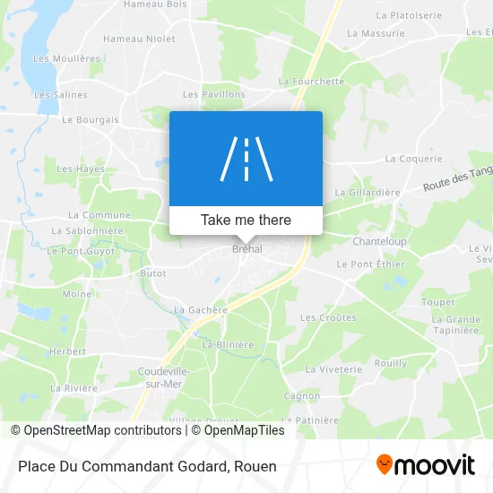 Place Du Commandant Godard map