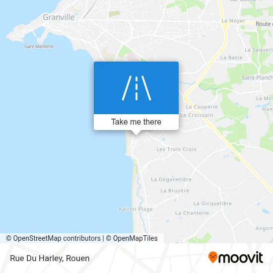 Mapa Rue Du Harley