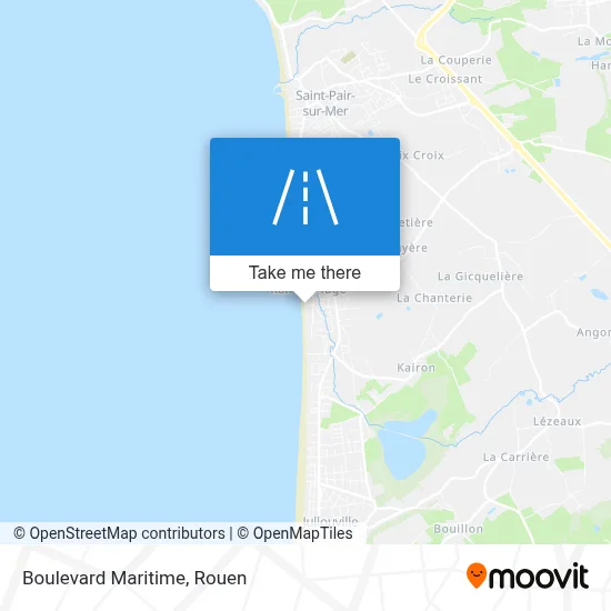 Boulevard Maritime map