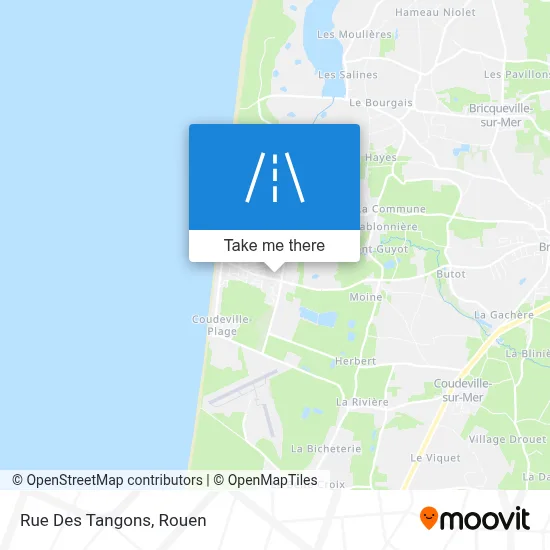 Rue Des Tangons map