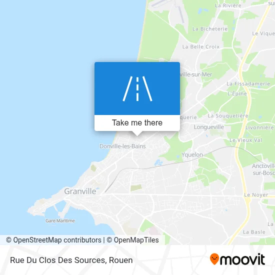 Rue Du Clos Des Sources map
