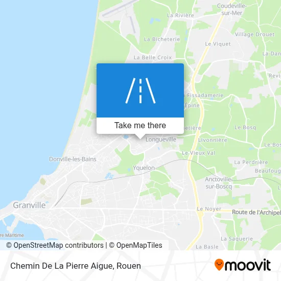 Chemin De La Pierre Aigue map