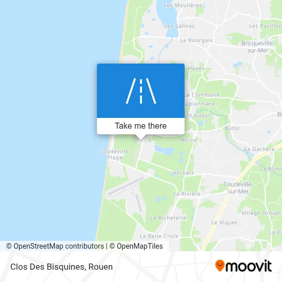 Clos Des Bisquines map