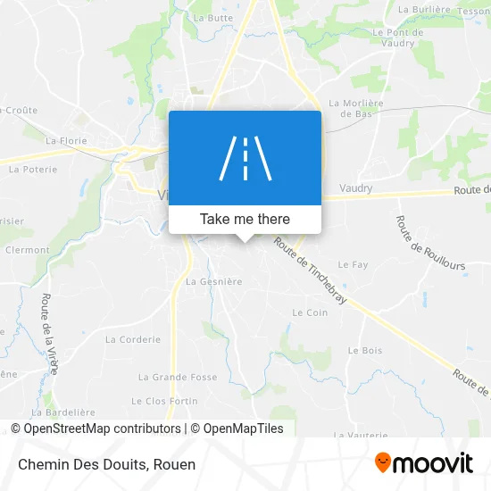 Chemin Des Douits map