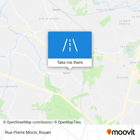 Rue Pierre Morin map