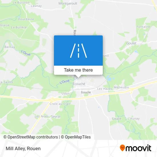 Ruelle Du Moulin map