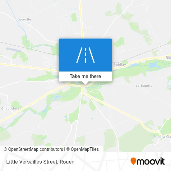 Rue Du Petit Versailles map