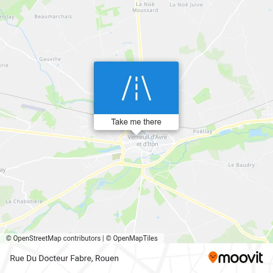 Rue Du Docteur Fabre map
