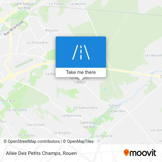 Allée Des Petits Champs map