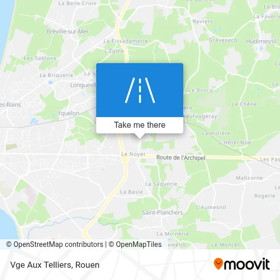 Vge Aux Telliers map