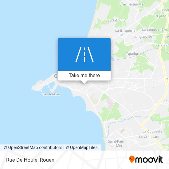 Rue De Houle map