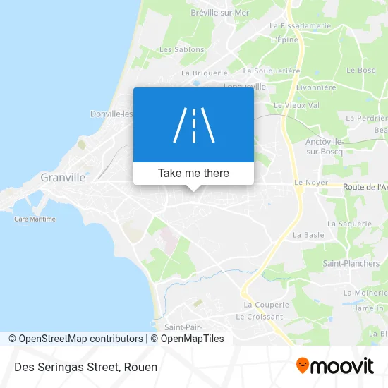 Mapa Rue Des Seringas
