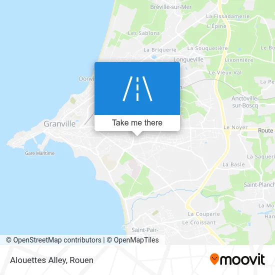 Allée Des Alouettes map