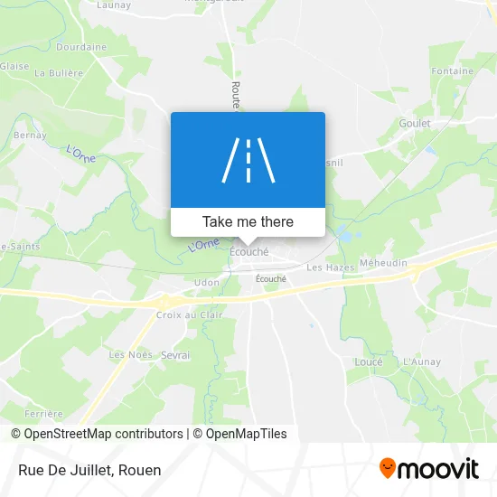 Rue De Juillet map