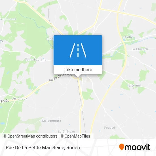 Rue De La Petite Madeleine map