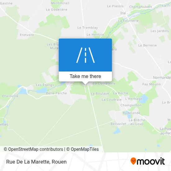 Rue De La Marette map