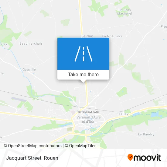 Rue Jacquart map