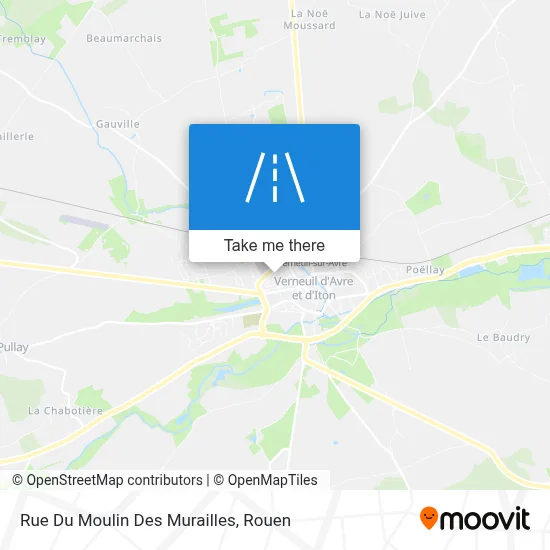 Rue Du Moulin Des Murailles map