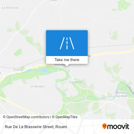 Rue De La Brasserie map