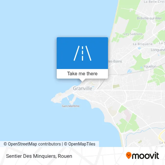 Sentier Des Minquiers map