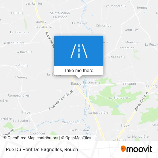 Rue Du Pont De Bagnolles map