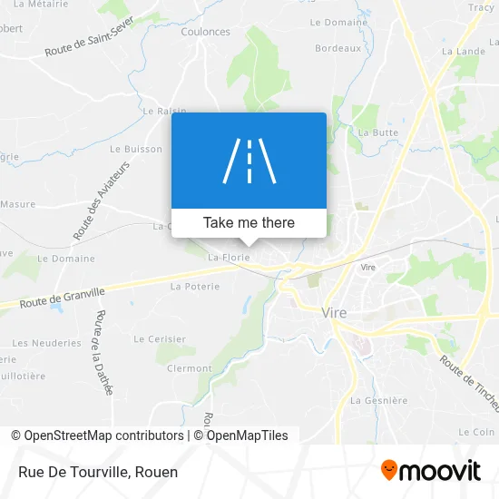 Rue De Tourville map