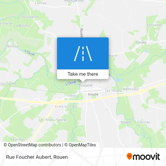 Rue Foucher Aubert map