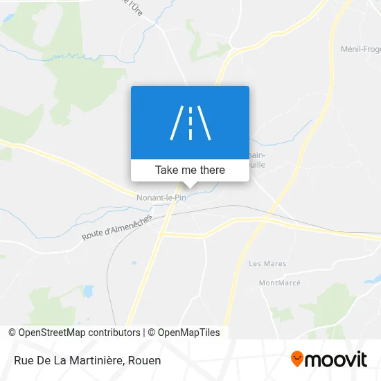 Rue De La Martinière map