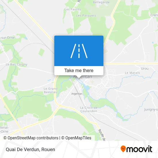 Quai De Verdun map