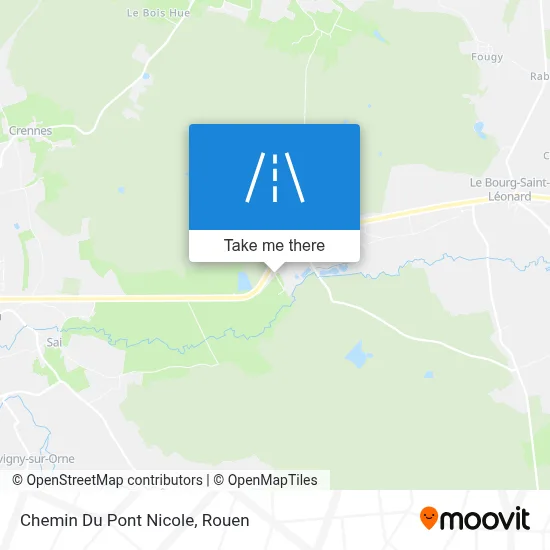 Chemin Du Pont Nicole map