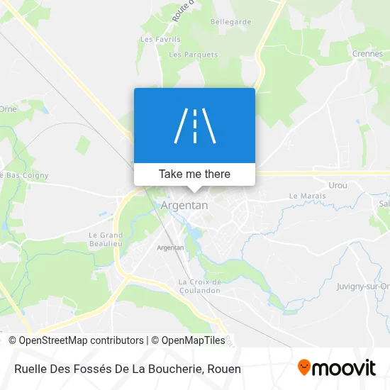 Ruelle Des Fossés De La Boucherie map