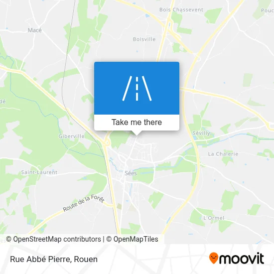 Rue Abbé Pierre map