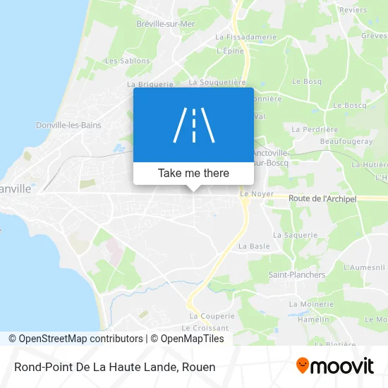 Rond-Point De La Haute Lande map