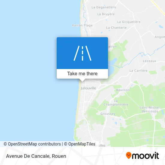 Avenue De Cancale map