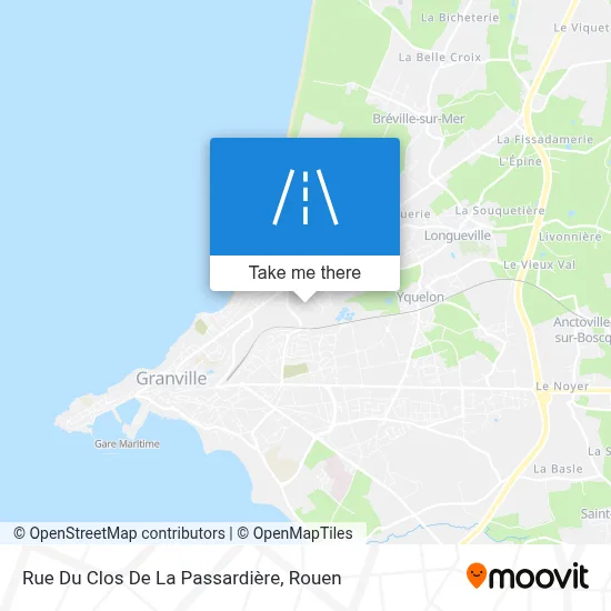 Rue Du Clos De La Passardière map
