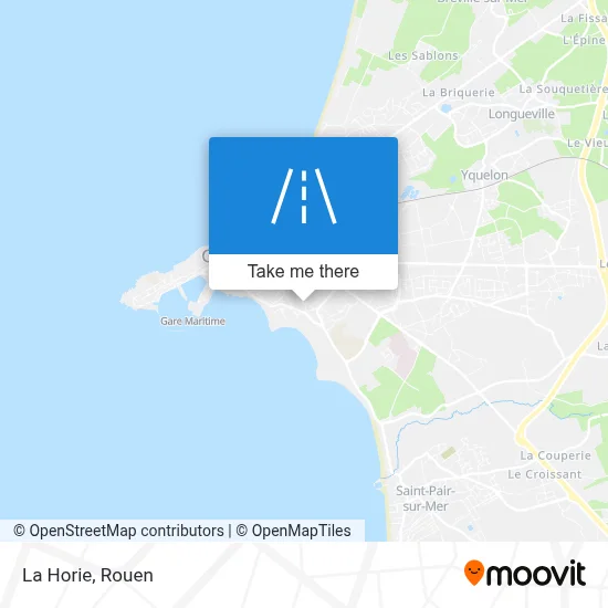 La Horie map