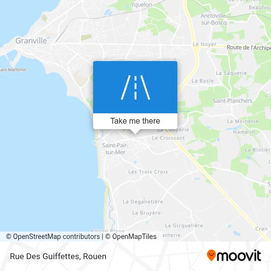 Rue Des Guiffettes map
