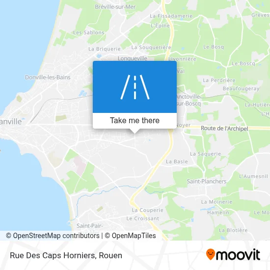 Rue Des Caps Horniers map