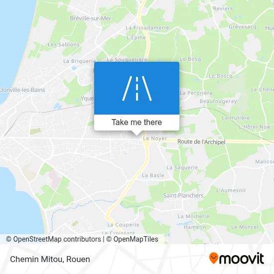 Chemin Mitou map