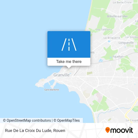 Rue De La Croix Du Lude map