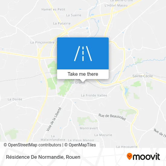 Résidence De Normandie map