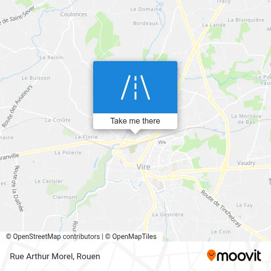 Rue Arthur Morel map