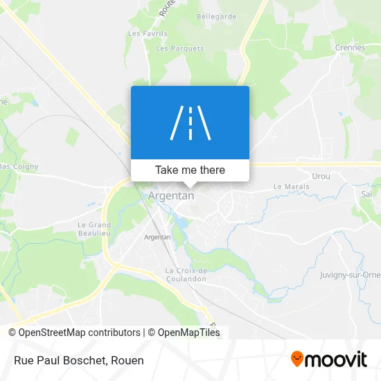 Rue Paul Boschet map