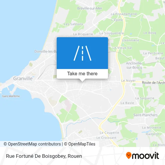Rue Fortuné De Boisgobey map