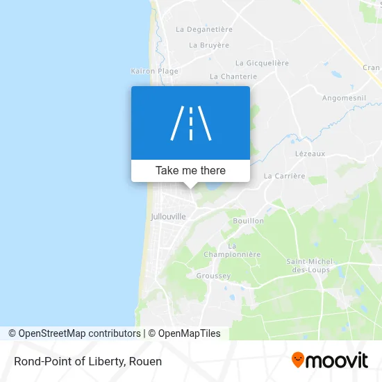 Rond-Point De La Liberté map