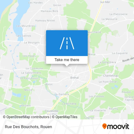 Rue Des Bouchots map