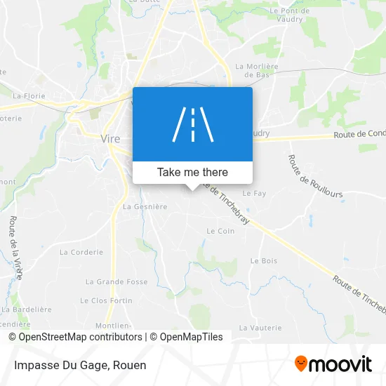 Impasse Du Gage map