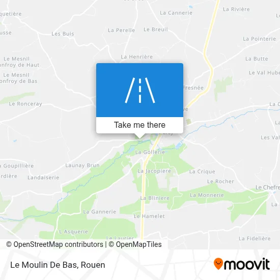 Le Moulin De Bas map